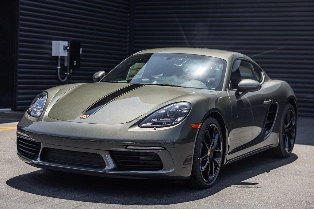 new 2025 Porsche 718 Cayman car, priced at $89,385