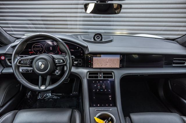 used 2025 Porsche Taycan car, priced at $179,998