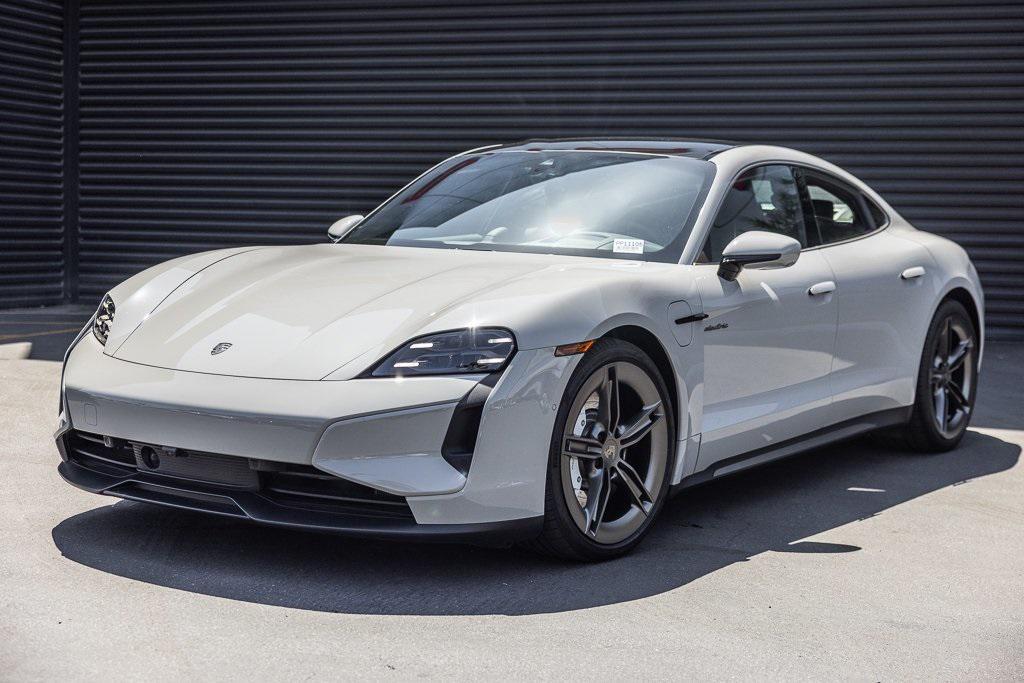used 2025 Porsche Taycan car, priced at $164,998