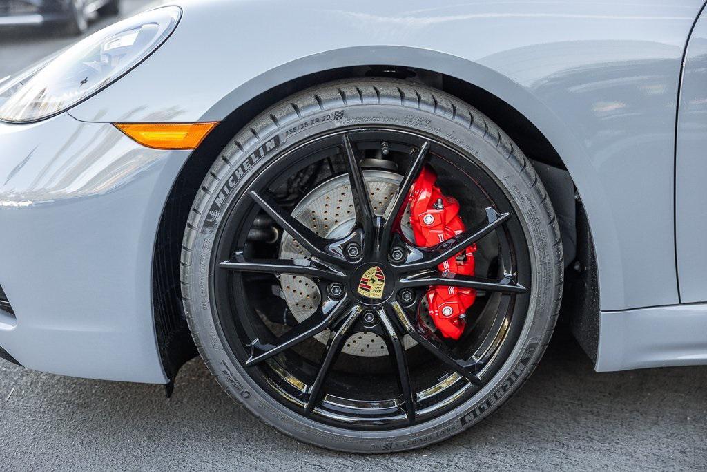 new 2025 Porsche 718 Boxster car, priced at $107,025