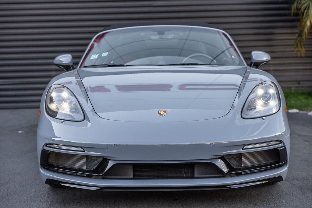 new 2025 Porsche 718 Boxster car, priced at $107,025