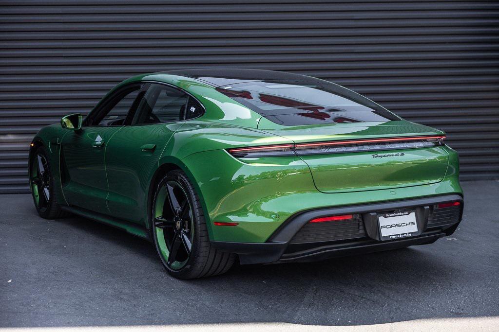 used 2022 Porsche Taycan car, priced at $82,998