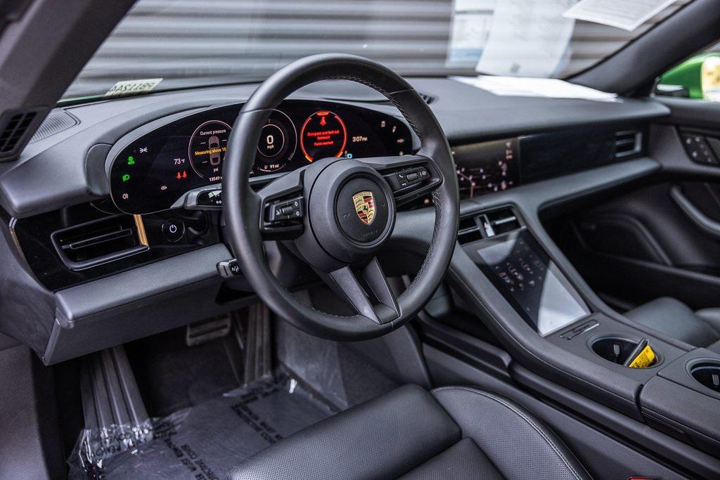 used 2022 Porsche Taycan car, priced at $82,998