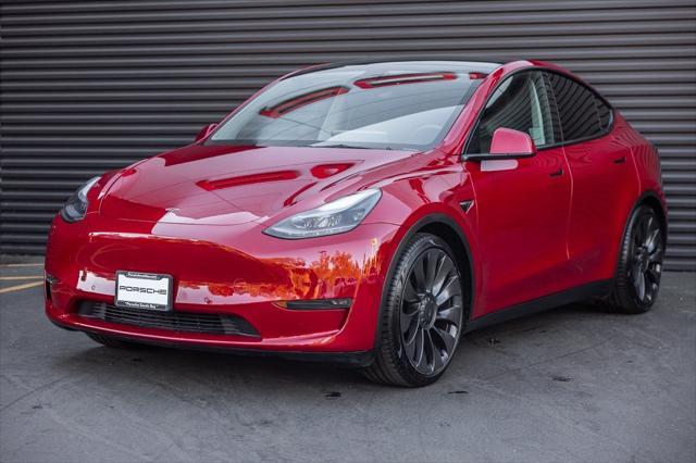 used 2021 Tesla Model Y car, priced at $30,998