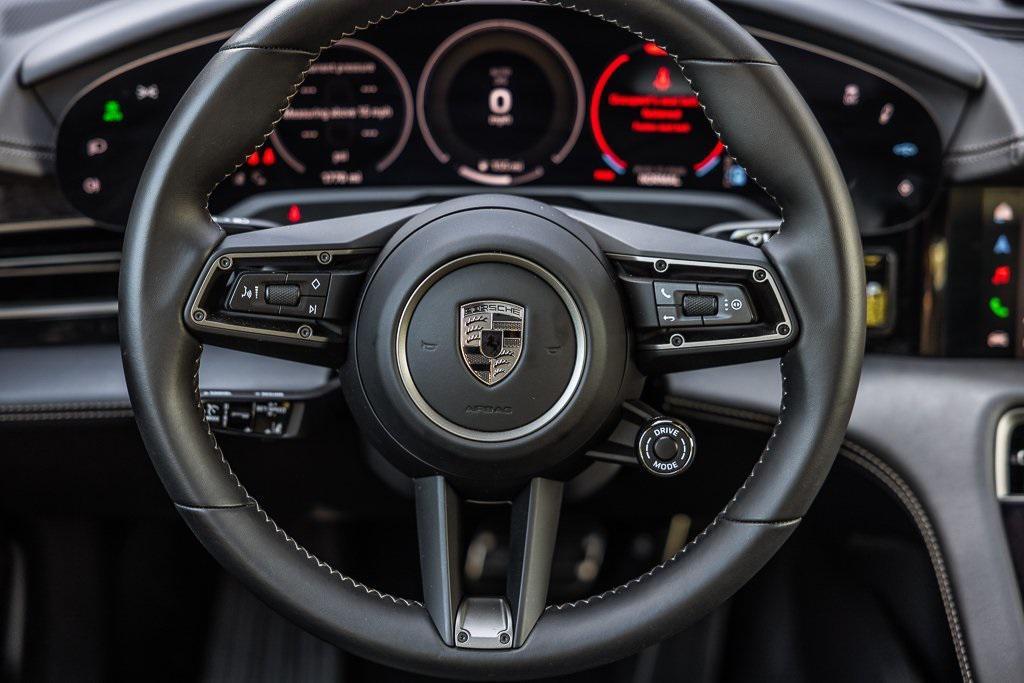used 2025 Porsche Taycan car, priced at $195,998