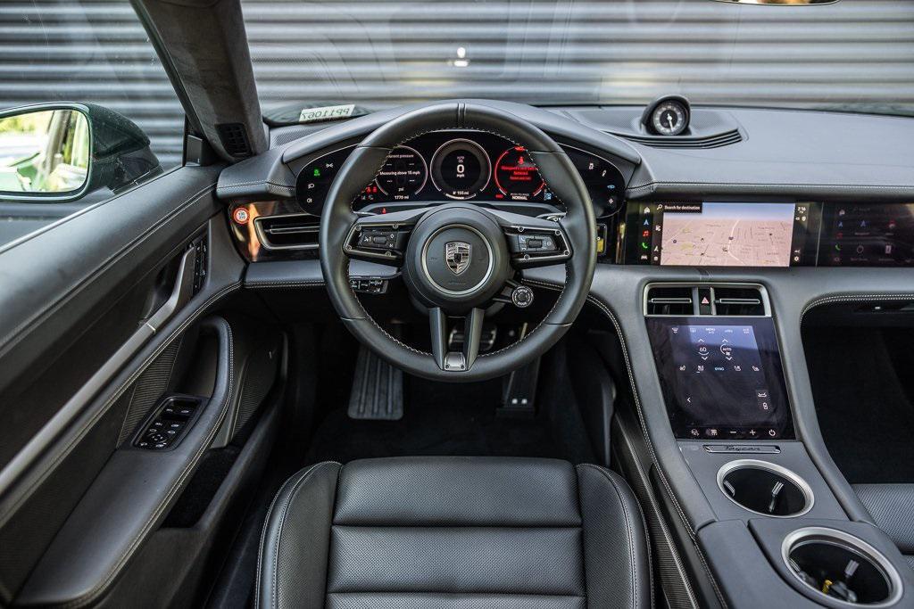 used 2025 Porsche Taycan car, priced at $195,998