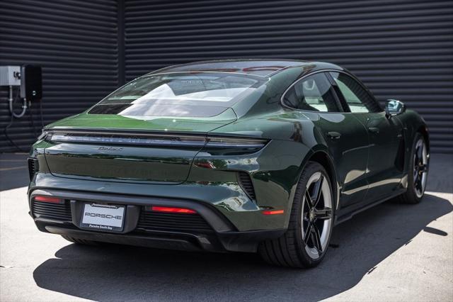 used 2025 Porsche Taycan car, priced at $212,998