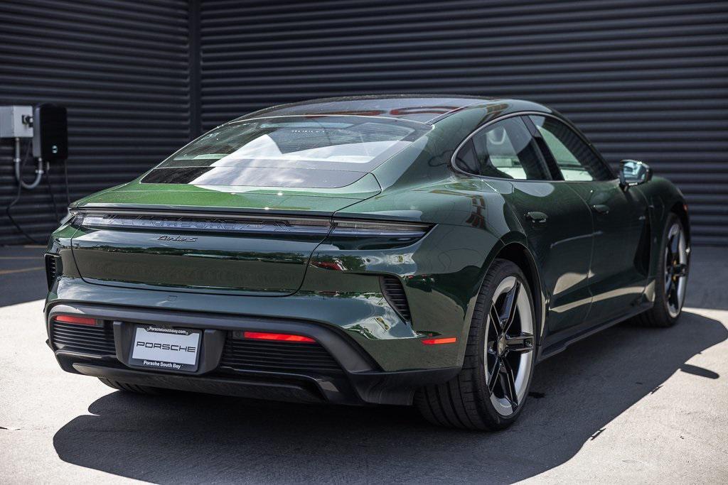 used 2025 Porsche Taycan car, priced at $195,998