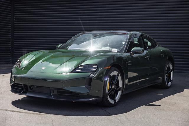 used 2025 Porsche Taycan car, priced at $212,998