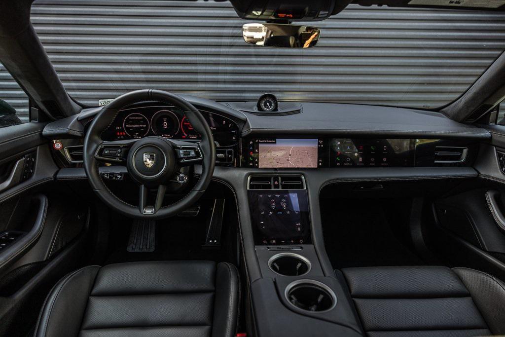 used 2025 Porsche Taycan car, priced at $195,998