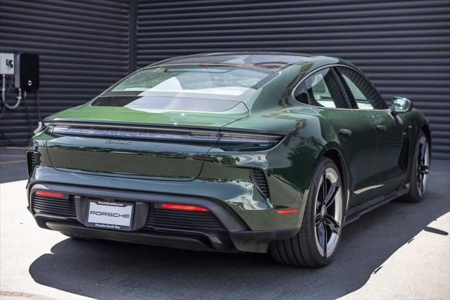 used 2025 Porsche Taycan car, priced at $212,998