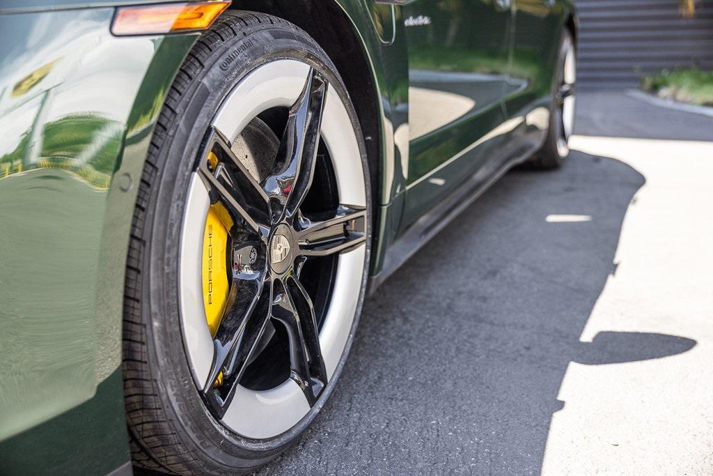 used 2025 Porsche Taycan car, priced at $195,998