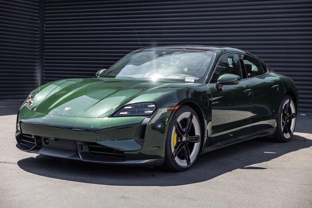 used 2025 Porsche Taycan car, priced at $195,998