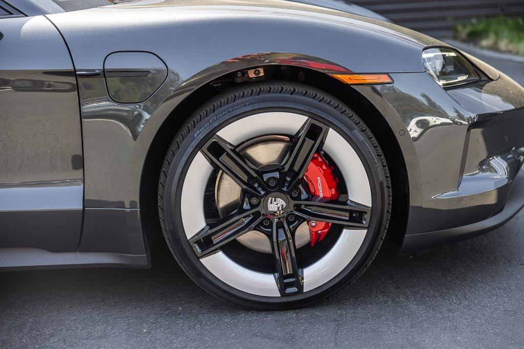 used 2025 Porsche Taycan car, priced at $112,998