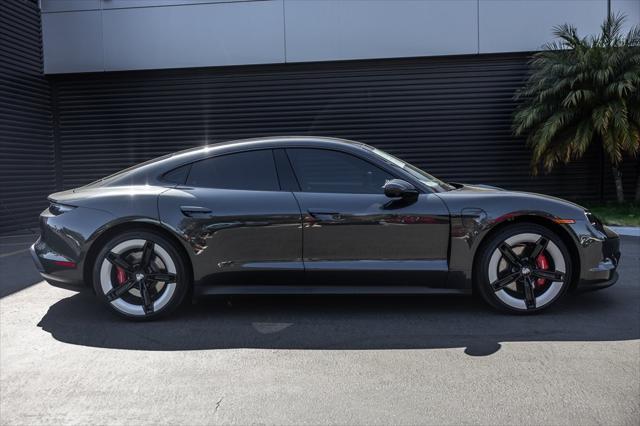 used 2025 Porsche Taycan car, priced at $136,998