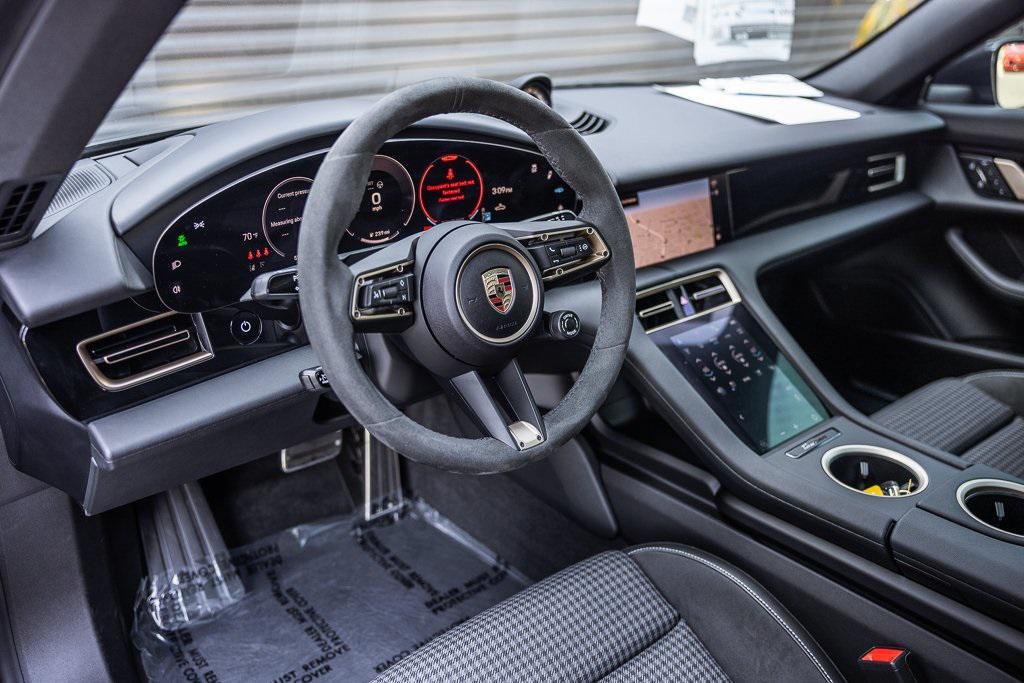 used 2025 Porsche Taycan car, priced at $112,998