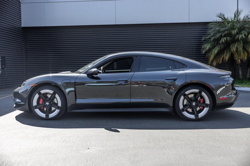 used 2025 Porsche Taycan car, priced at $112,998