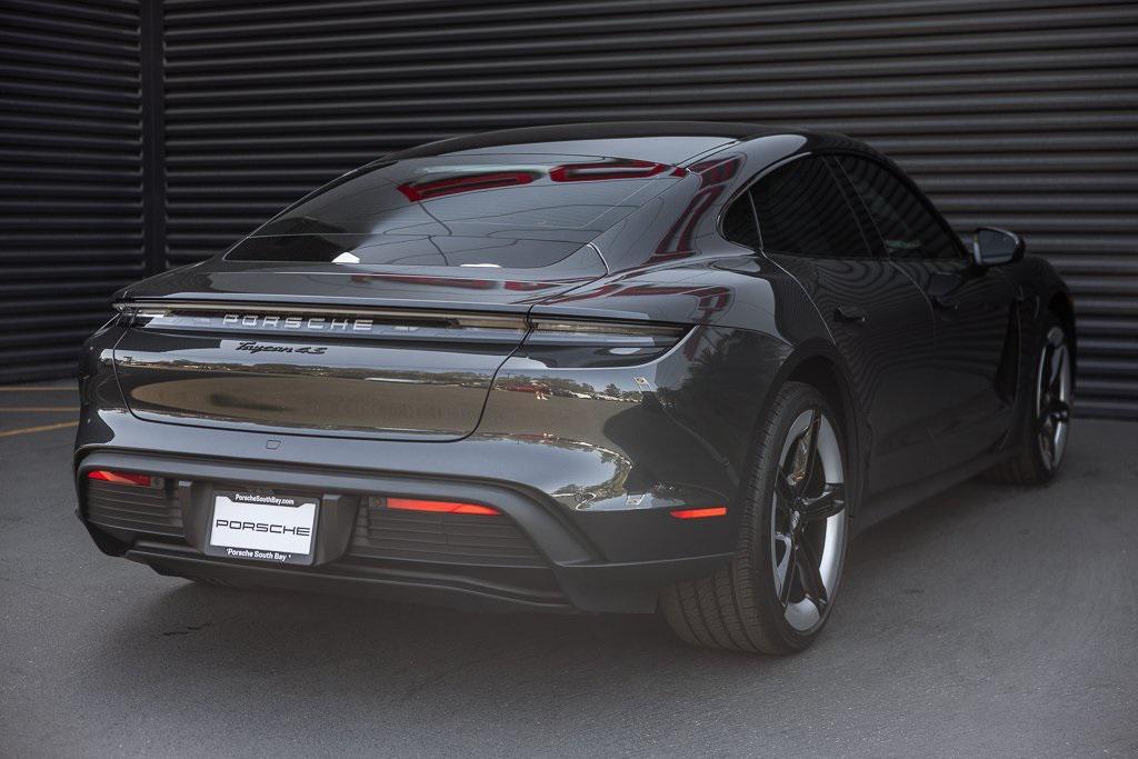 used 2025 Porsche Taycan car, priced at $112,998
