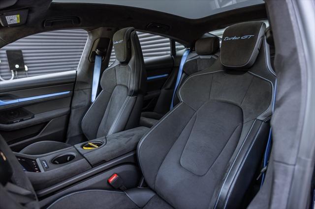 used 2025 Porsche Taycan car, priced at $239,998