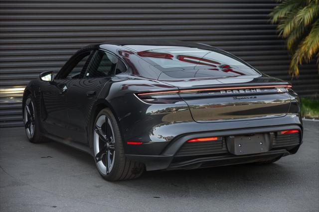 used 2025 Porsche Taycan car, priced at $129,998