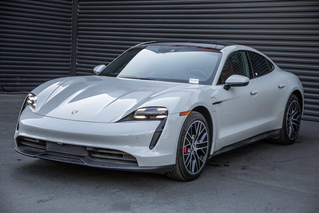 used 2021 Porsche Taycan car, priced at $69,998