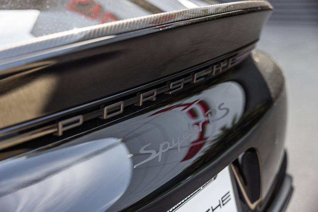 used 2025 Porsche 718 Spyder car, priced at $224,998