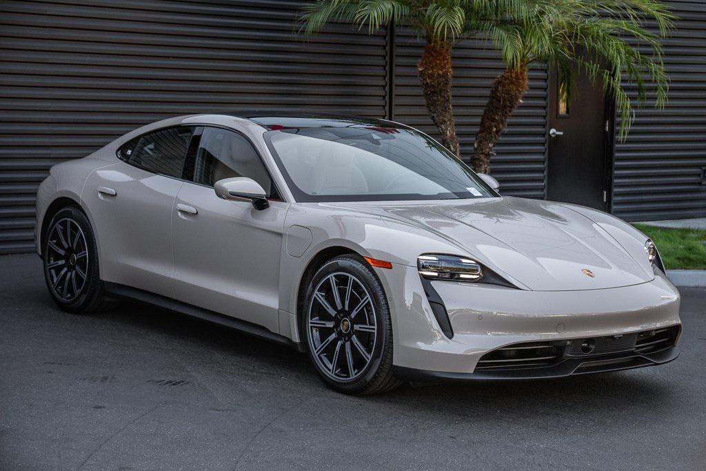 used 2024 Porsche Taycan car, priced at $76,998
