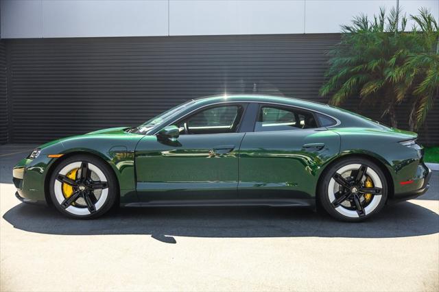 used 2025 Porsche Taycan car, priced at $195,998