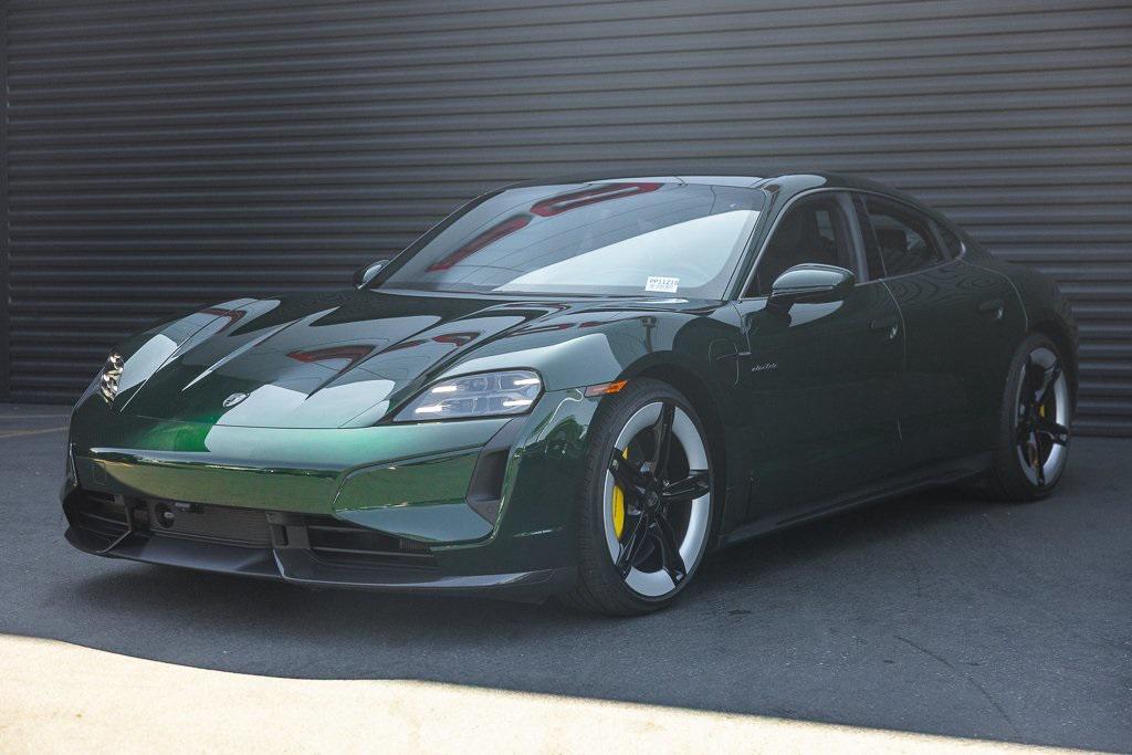 used 2025 Porsche Taycan car, priced at $195,998