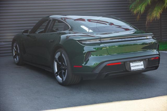 used 2025 Porsche Taycan car, priced at $195,998