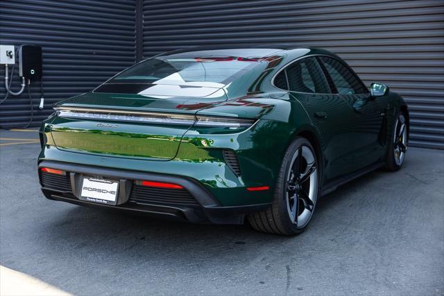 used 2025 Porsche Taycan car, priced at $195,998