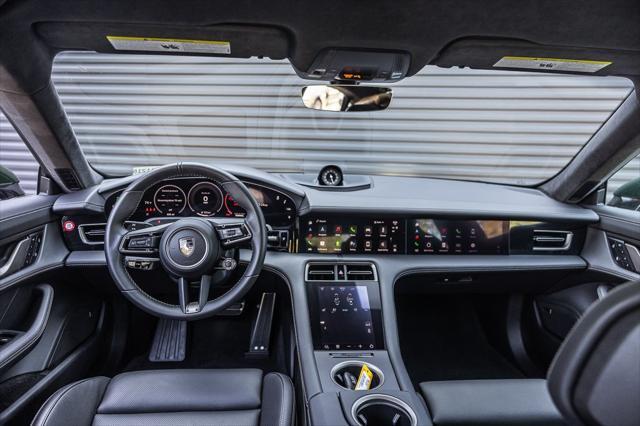 used 2025 Porsche Taycan car, priced at $195,998