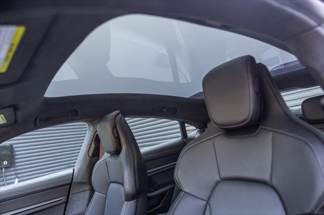 used 2025 Porsche Taycan car, priced at $195,998