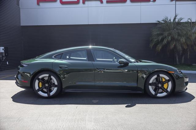 used 2025 Porsche Taycan car, priced at $195,998