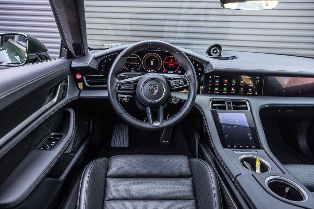 used 2025 Porsche Taycan car, priced at $188,998