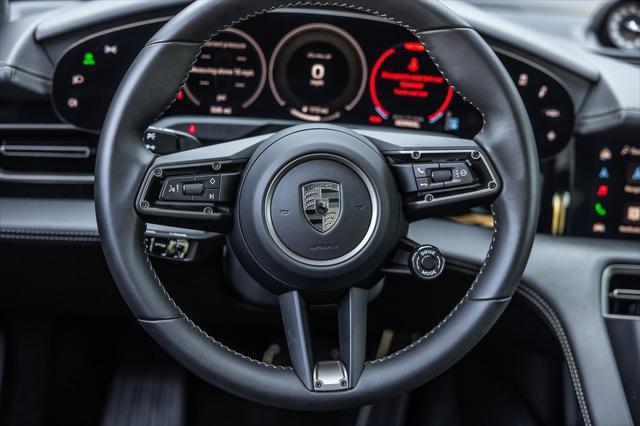 used 2025 Porsche Taycan car, priced at $195,998