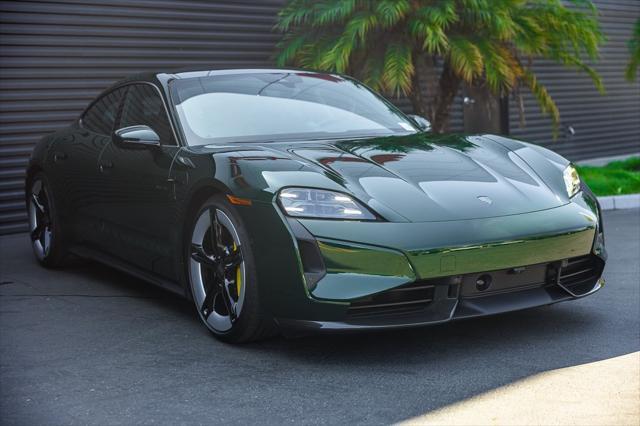 used 2025 Porsche Taycan car, priced at $195,998