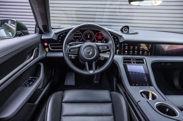 used 2025 Porsche Taycan car, priced at $195,998