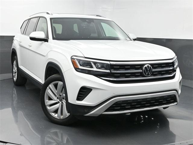 used 2021 Volkswagen Atlas car, priced at $34,900