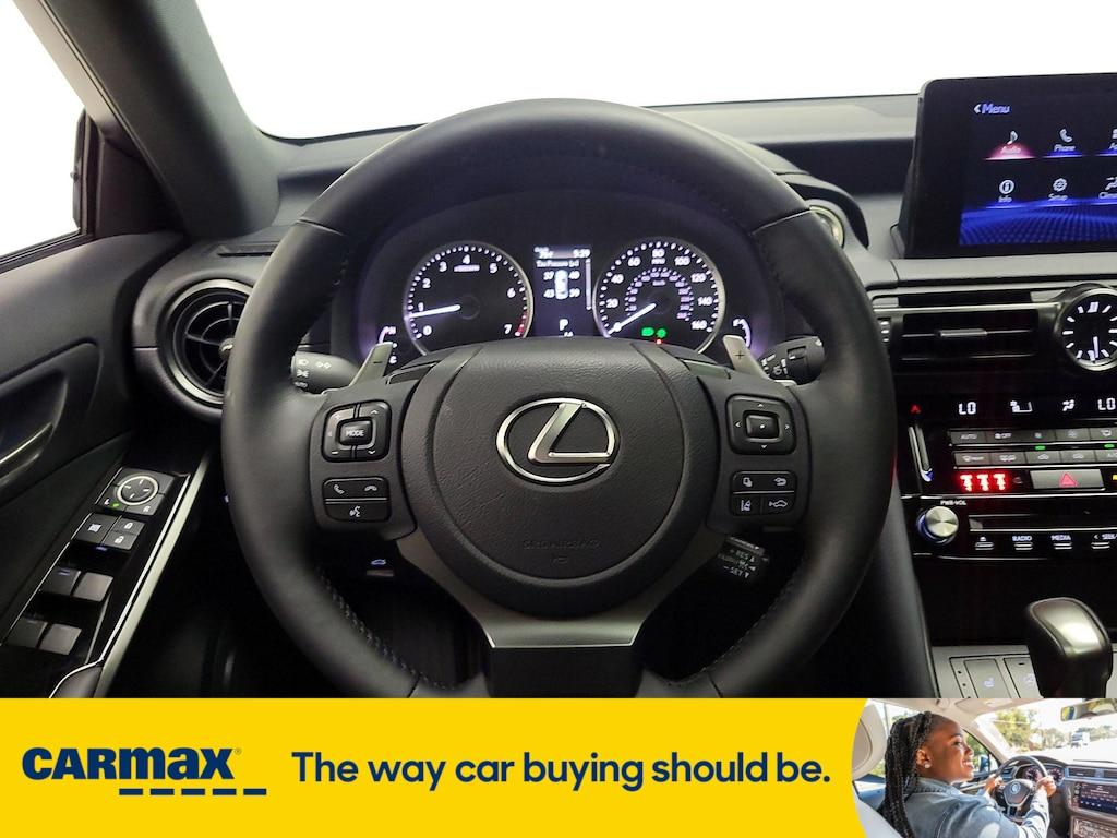 used 2025 Lexus IS 350 car, priced at $51,998
