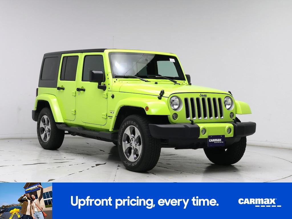used 2016 Jeep Wrangler car, priced at $26,998