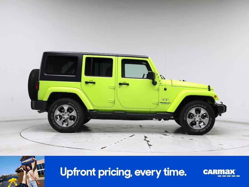 used 2016 Jeep Wrangler car, priced at $26,998