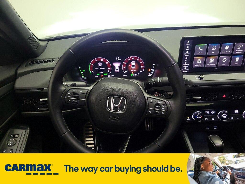 used 2023 Honda Accord Hybrid car, priced at $30,998