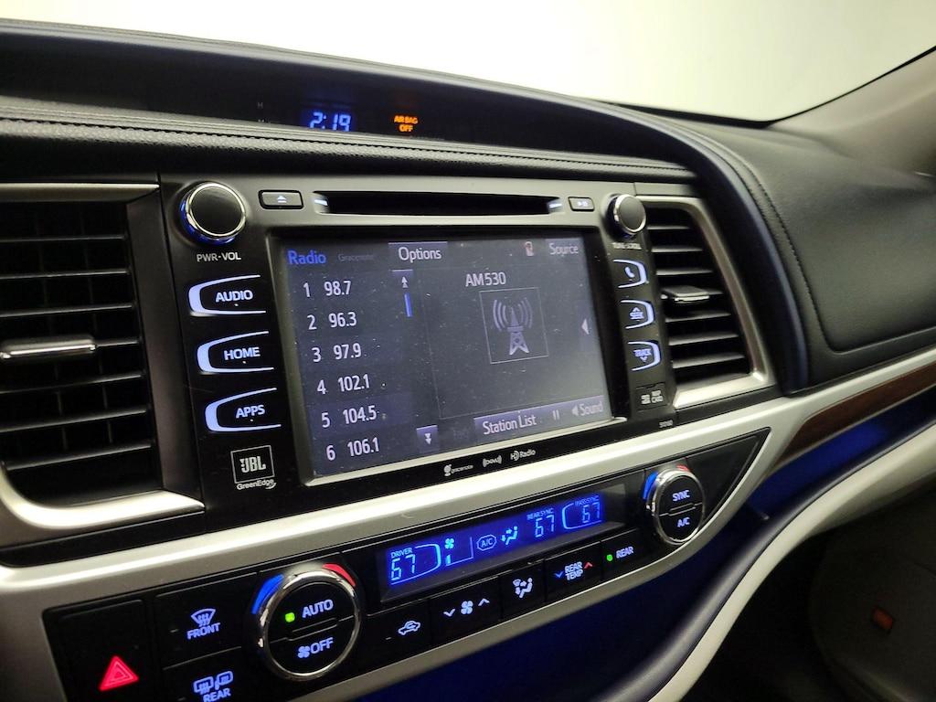 used 2016 Toyota Highlander car, priced at $19,998
