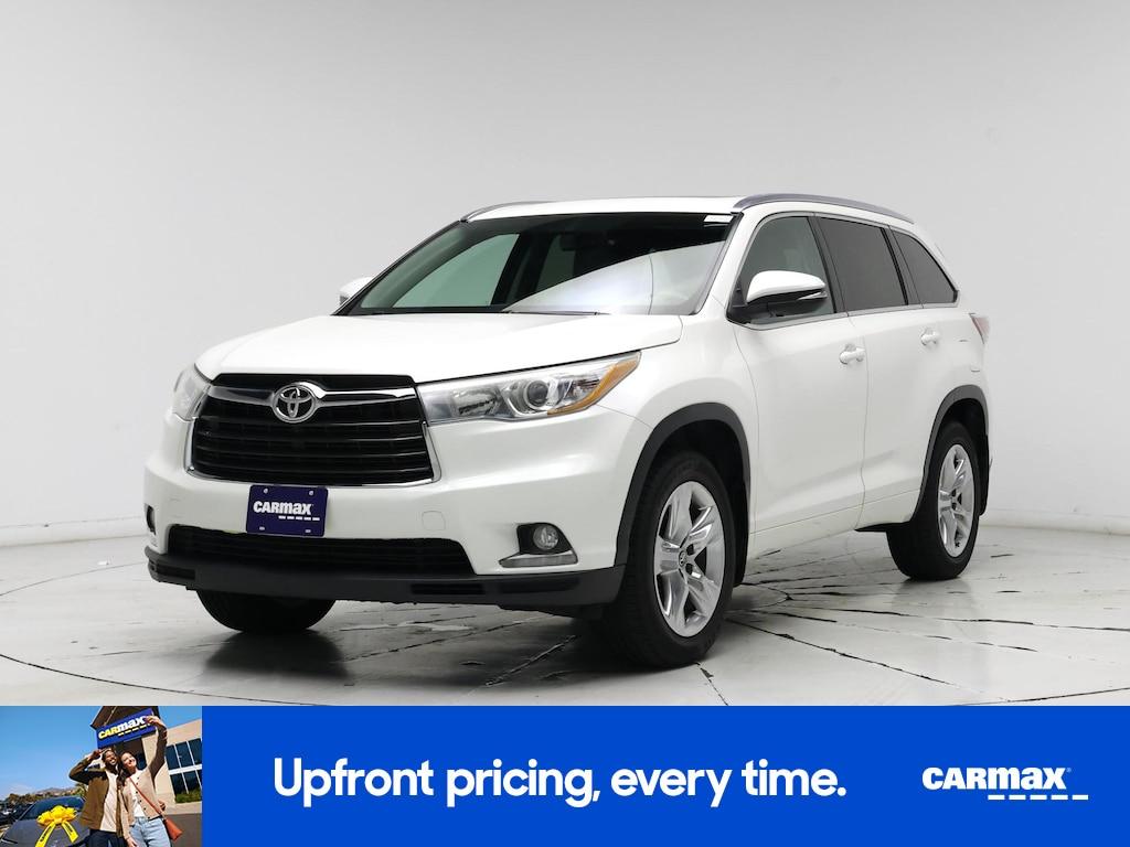 used 2016 Toyota Highlander car, priced at $19,998