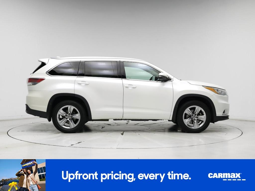 used 2016 Toyota Highlander car, priced at $19,998