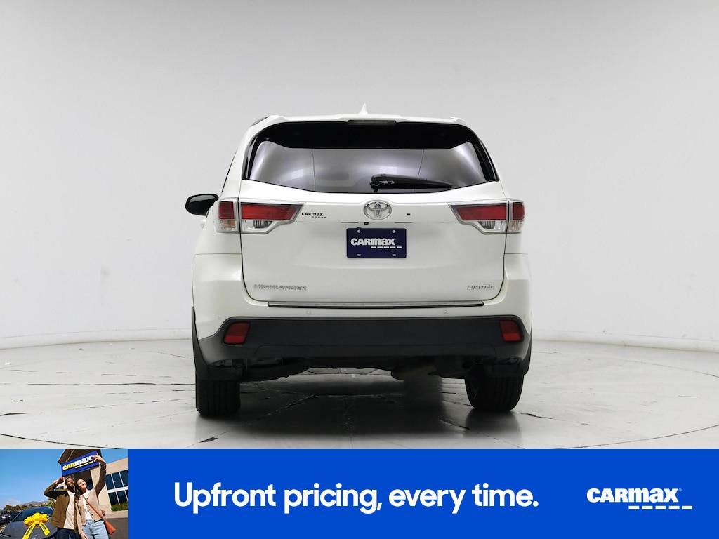 used 2016 Toyota Highlander car, priced at $19,998