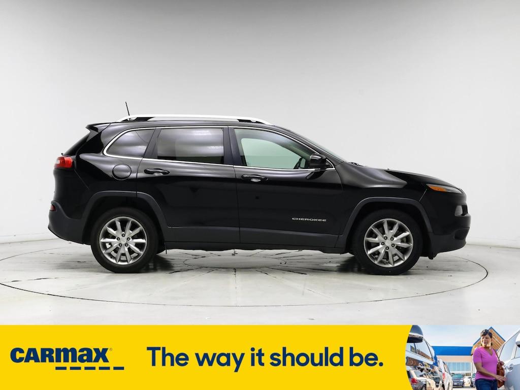 used 2017 Jeep Cherokee car, priced at $14,998