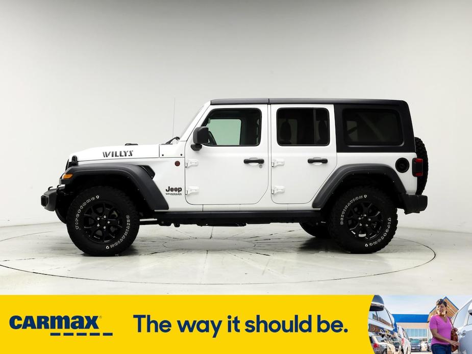 used 2021 Jeep Wrangler car, priced at $33,998