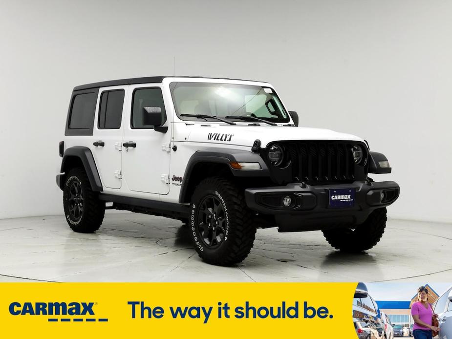 used 2021 Jeep Wrangler car, priced at $33,998